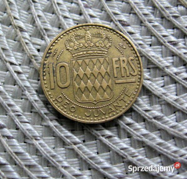 Monako 10 Frank 1950r Kalisz sprzedam