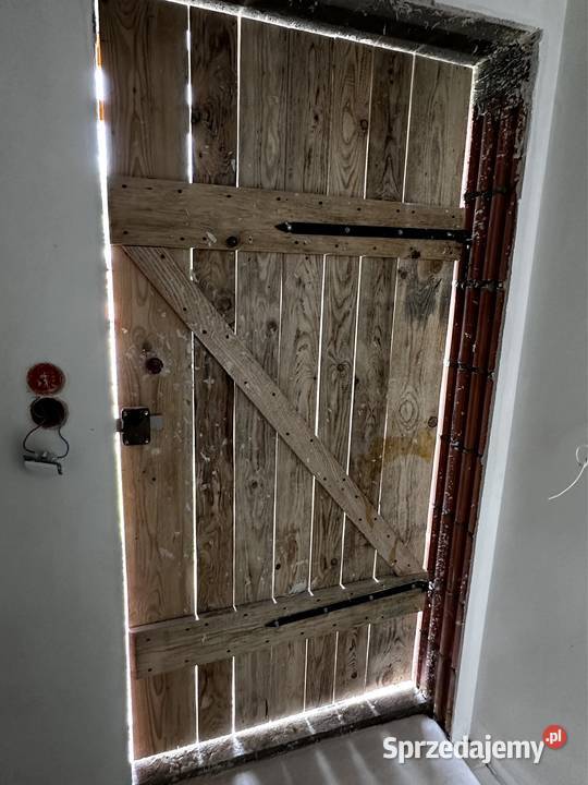 Drzwi tymczasowe budowa sprzedam