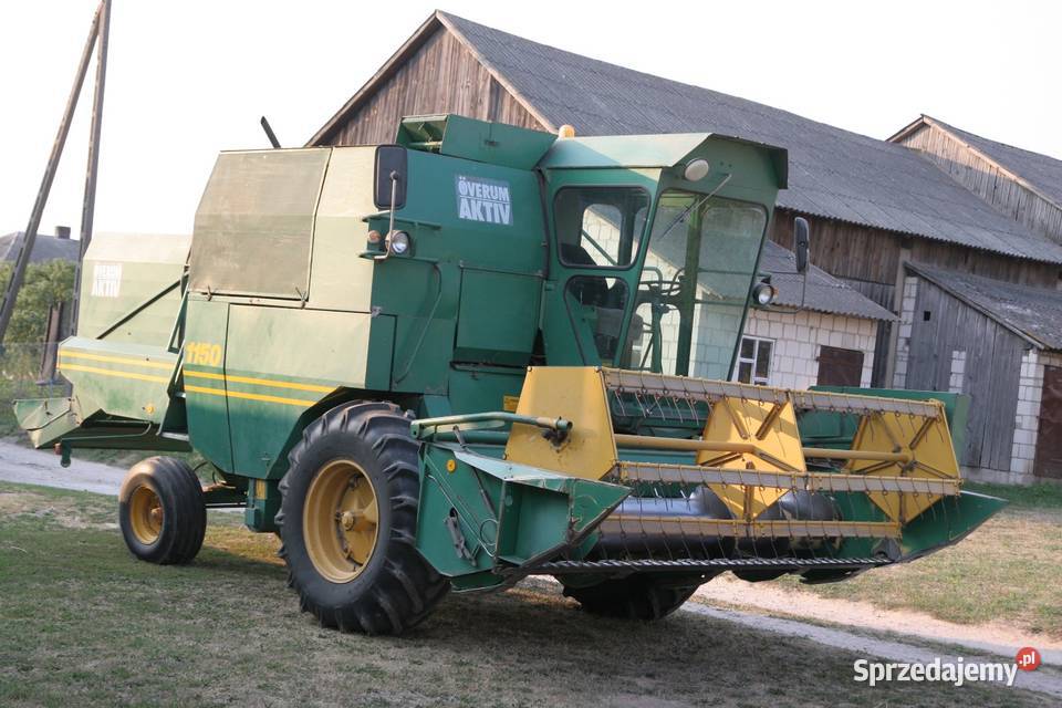Kombajn Volvo Overum Aktiv 1150 video