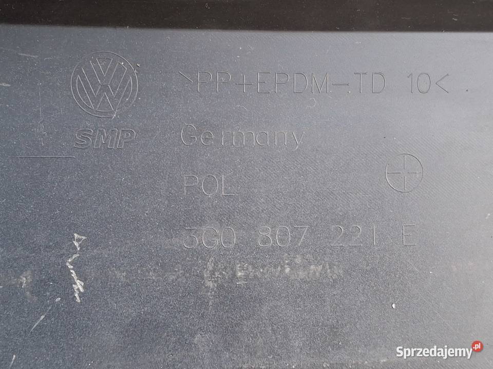 VW PASSAT B8 LIFT ZDERZAK PRZÓD PRZEDNI PDC LC9X lubuskie Bieleń