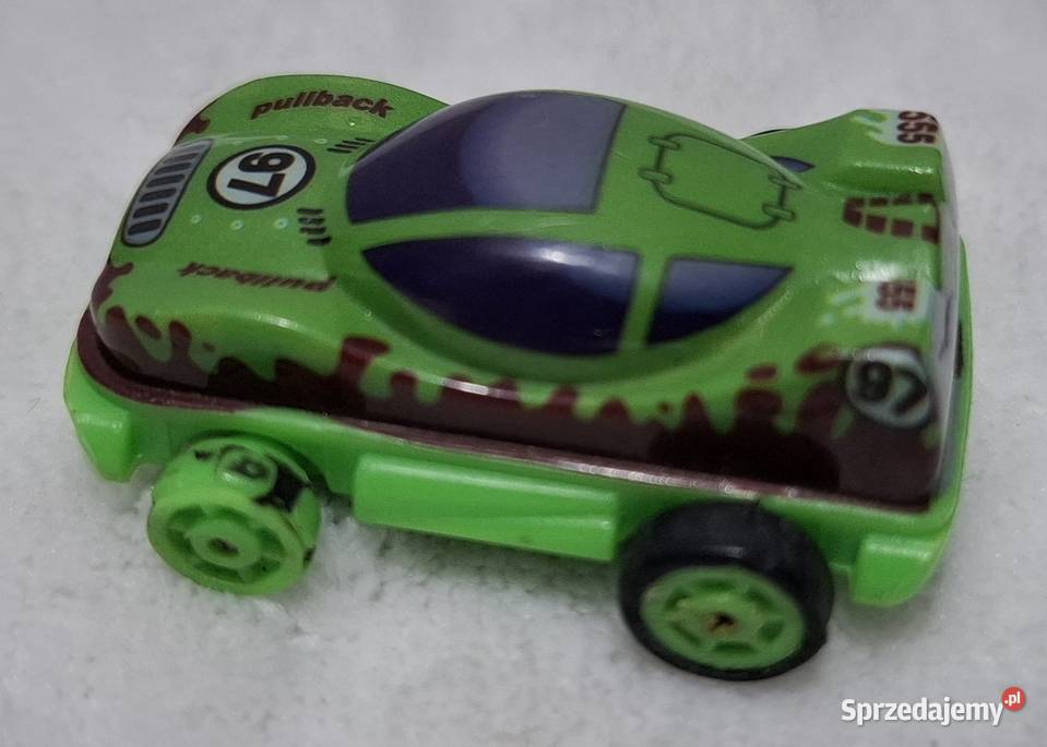 Autko wyścigówka zielona samochodzik z napędem Czeladź sprzedam
