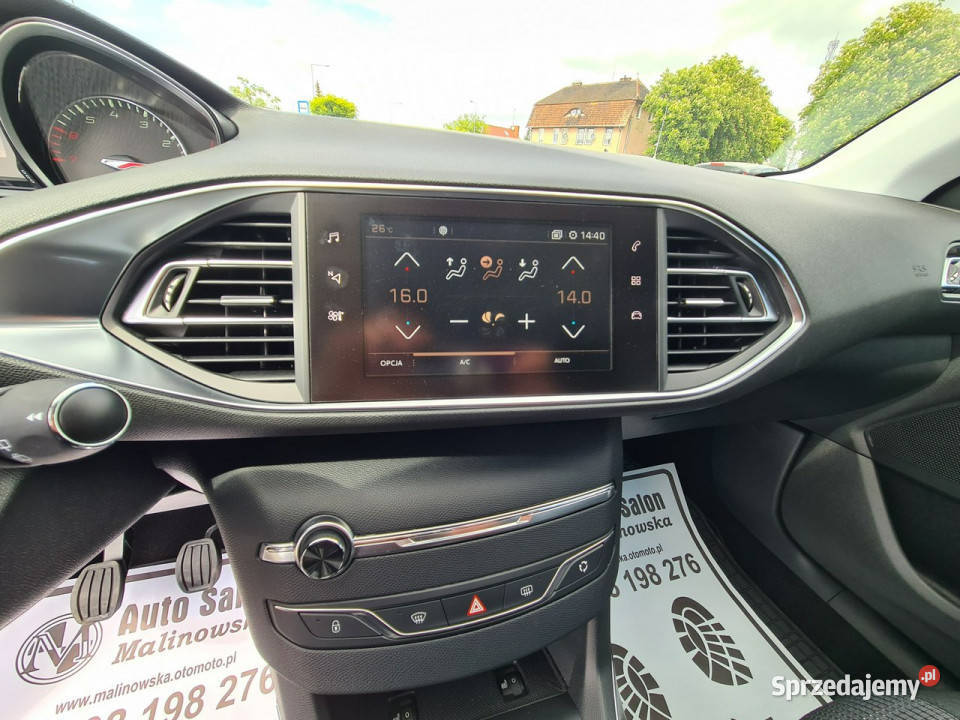 Peugeot 308 54 Navi Grzane Fotele 2xPDC Full Led wielkopolskie Wągrowiec