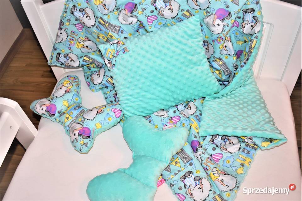 Pościel bawełniana do łóżeczka 120 x 90 podlaskie Stare Kupiski