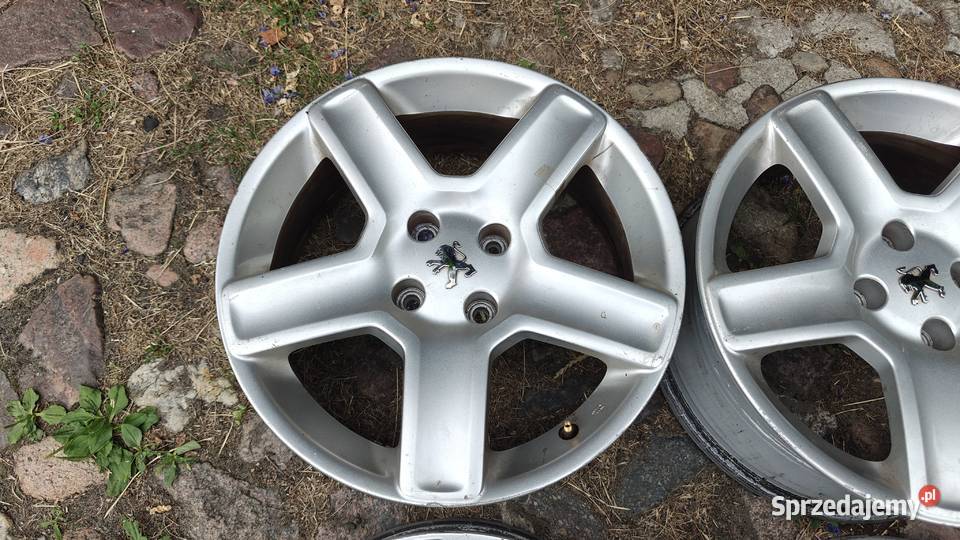 Alufelgi Peugot Atlantis 7Jx17 komplet śrub aluminiowe Samochodowe Stargard