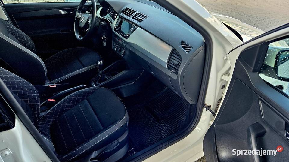 Skoda Fabia LPG Salon Bezwypadkowy 71tyśkm kurtyny powietrzne Fabia Bielsko-Biała