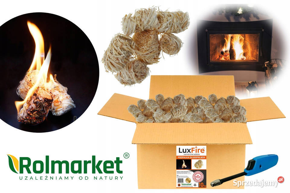 PODPAŁKA DŁUGO PALĄCA do pieca kominka grilla