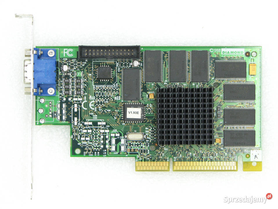 Diamond Viper V550 16MB 128bit SDRAM DSUB AGPx2 pasywne