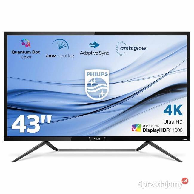 Monitor Philips 436M6VBPAB 43 4K HDR1000 Radomyśl Wielki