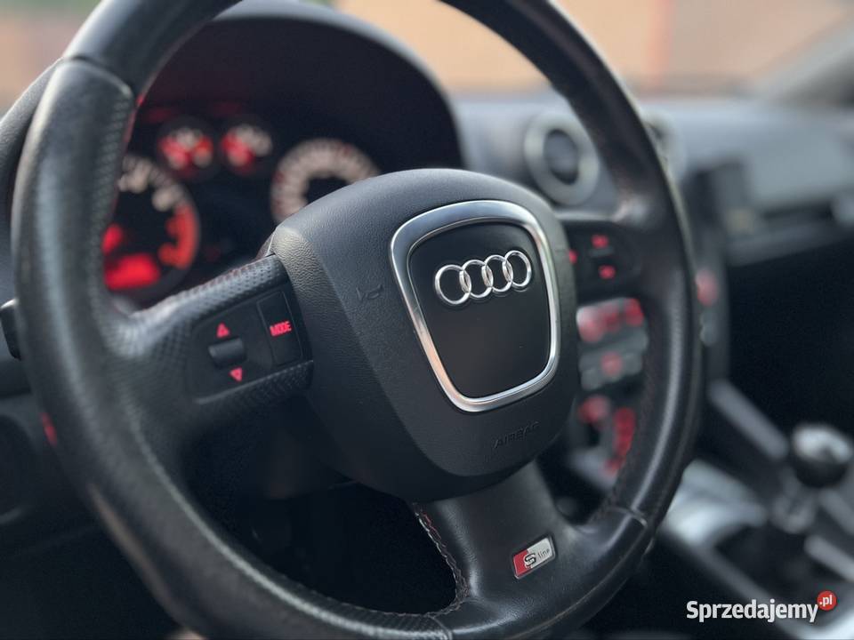 Audi A3 Sportback 18 TFSI 160 SLine BOSE Niski Rok produkcji 2007