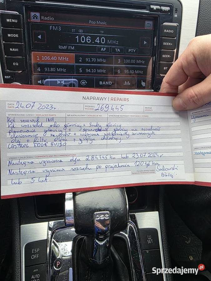 WV Passat 20 TDI 170 CR 2008 Kostrzyn nad Odrą