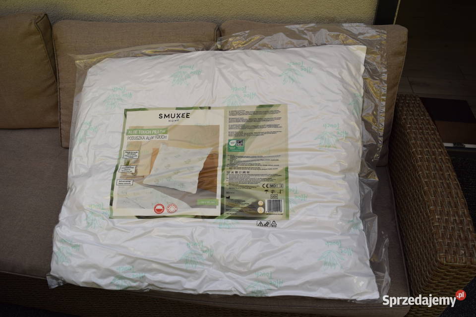 Dwie Nowe Poduszki ze Wzorami 70x80 Okazja biały Olsztyn sprzedam