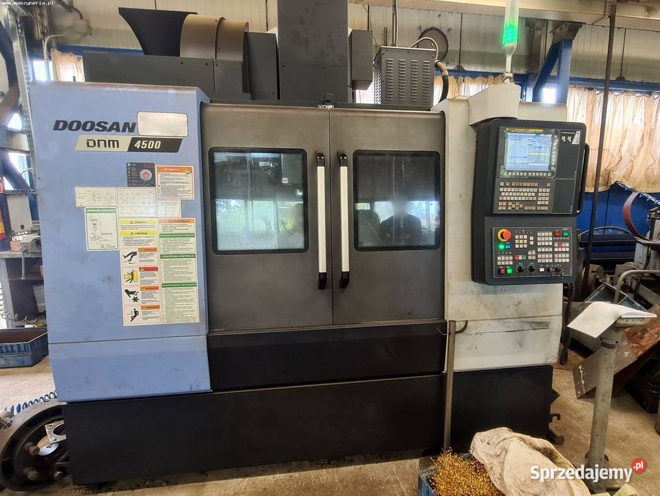 Frezarka CNC DOOSAN DNM 4500 dolnośląskie