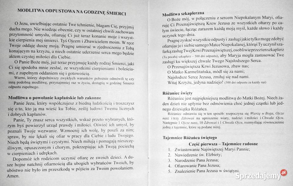 Przyjdę i uzdrowię go Modlitewnik chorych ks Chełm