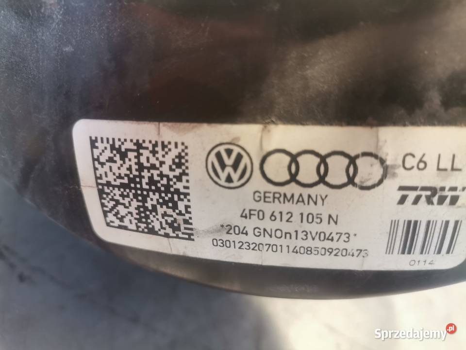 SERWO POMPA HAMULCOWA AUDI A6 C6 30 TDI Nowy Sącz