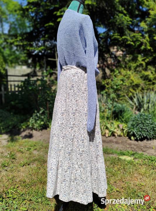 Lniany niebieski sweter Esmara 44 len linen Rozmiar 44(XXL) Szczecin sprzedam