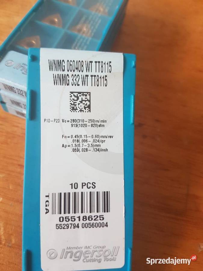 Płytka skrawająca ingersoll WNMG060408 śląskie Gliwice