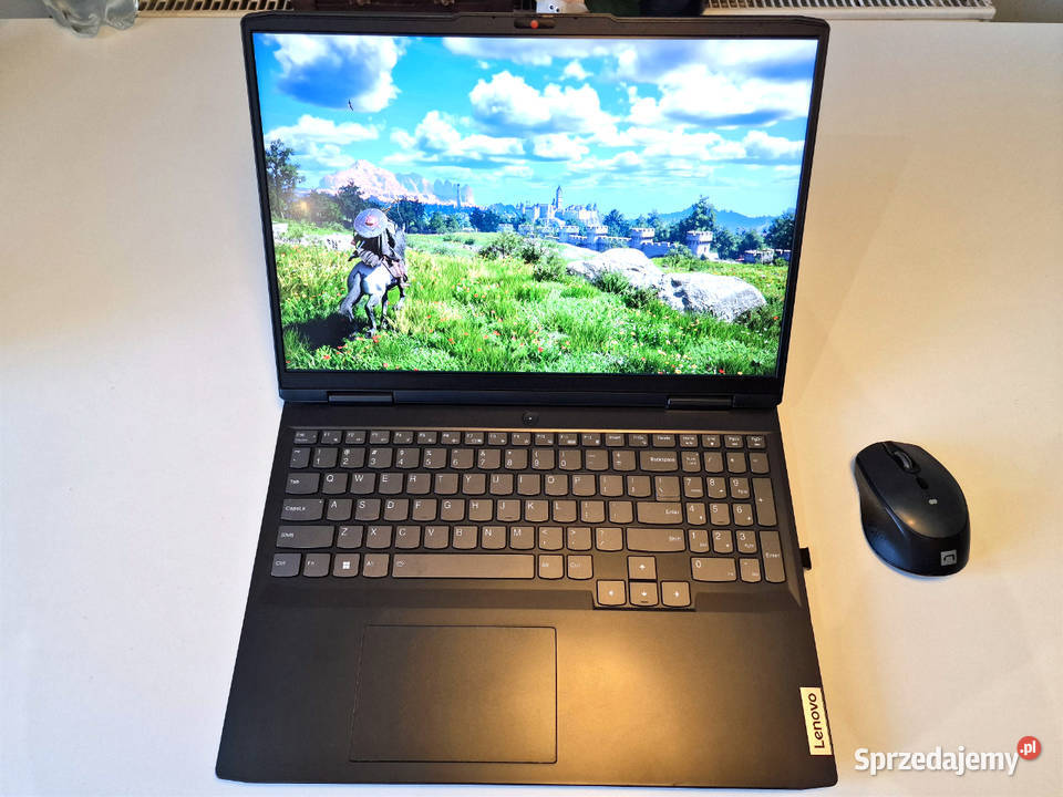 RTX 3060 | EKRAN PREMIUM | 16" 1440p 165Hz | 8 rdzeni (i5-12450H) | Lenovo