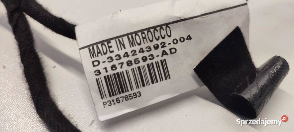 VOLVO V90 II WIĄZKA DRZWI PRAWY TYŁ 31678593