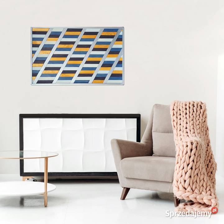 Obraz mozaika dekoracja drewno 89 x 54 pomorskie Gdynia