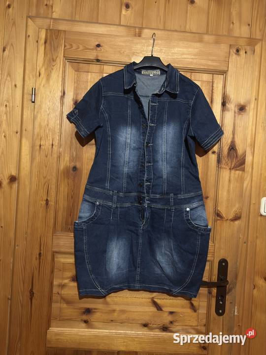 Sukienka jeansowa H ONE WDAY rozmiar XL Przykona