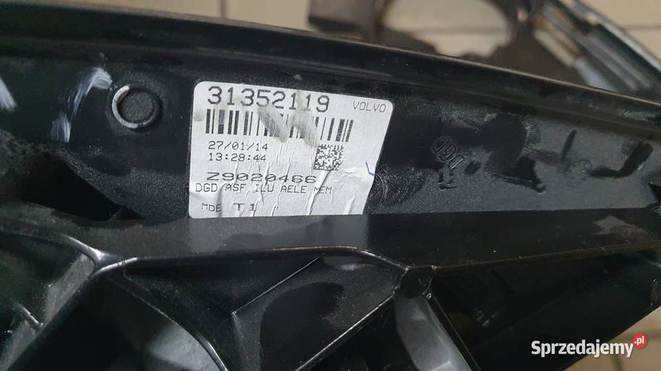 Volvo xc 60 2017r Lusterko zewnętrzne prawe na Łódź sprzedam