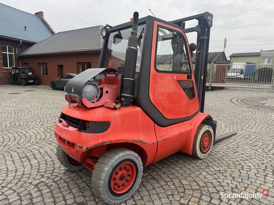 Wózek widłowy Linde H40T04 LPG 2003r Super Stan kabina Chojnów sprzedam