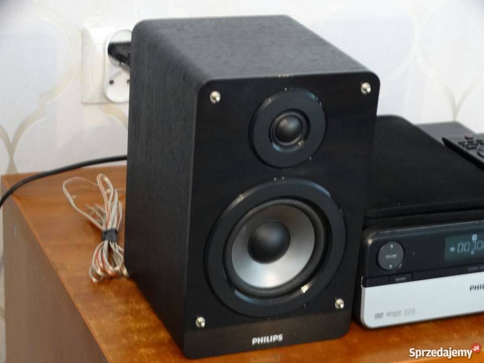 Wieża Philips z pilotem kol USB mp3 DVD WYSYŁKA podkarpackie