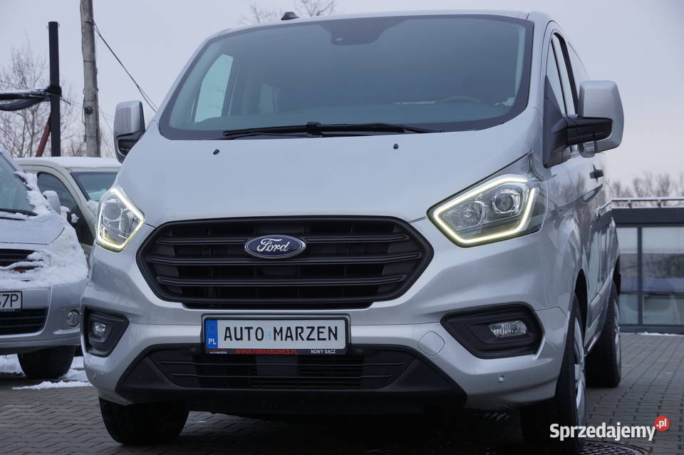 Ford Transit Custom 20 Diesel 108 9osób srebrny Nowy Sącz sprzedam