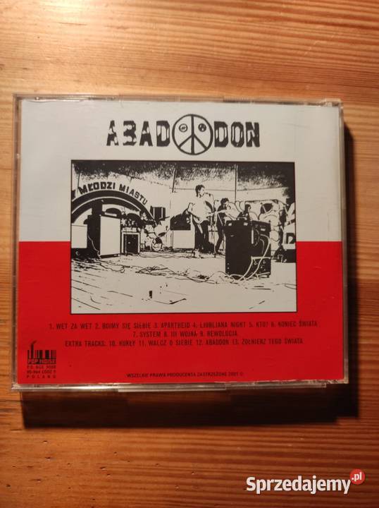 Abaddon Wet Wet płyta kolekcjonerska cd Kielce