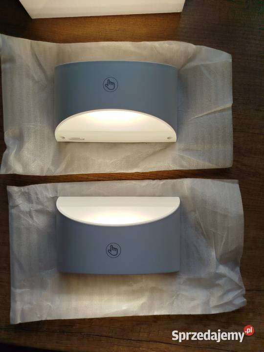 Lampki dotykowe LED na ścianę białe 3 rodzje małopolskie