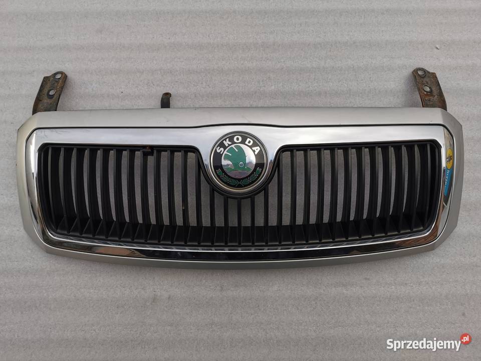 Atrapa Grill Skoda Fabia I 9102 Srebrna Karoseria Części mazowieckie Wyszków