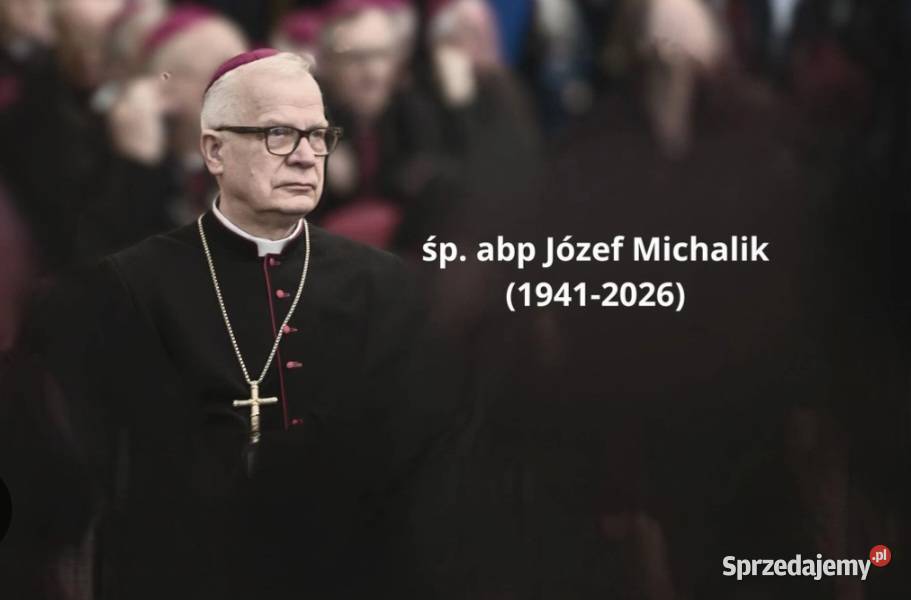 Autograf abpa Józefa Michalika wymienię Przemyśl