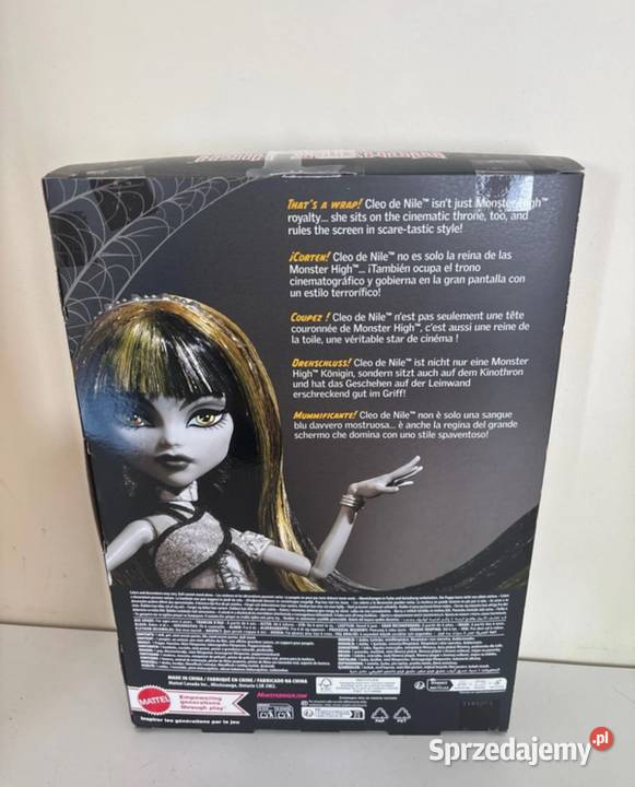 Lalka Monster High cleo reel drama Mattel śląskie Katowice