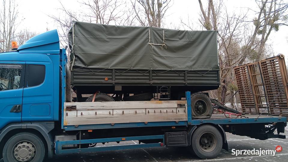 Przyczepa D633 6 TON z zapasów wojskowych