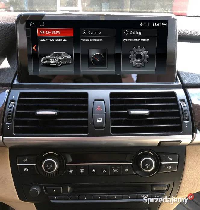 Radio Android 10 BMW X5 E70 X6 E71 wifi Pyrzowice