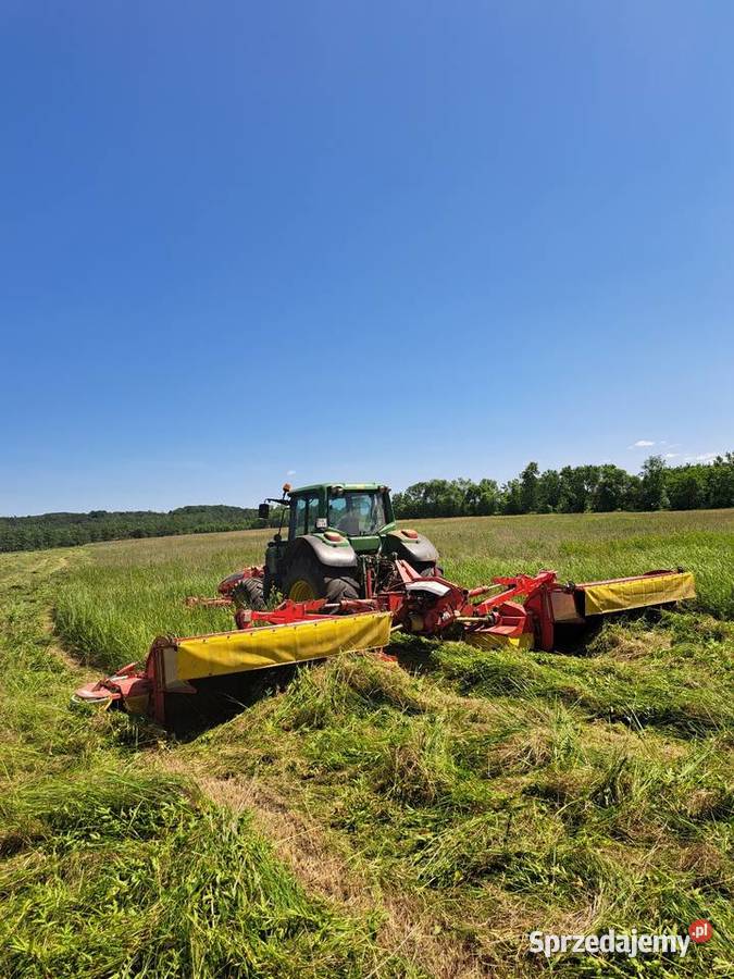 Siano koni z transportem baloty siana zwierząt Pyrzowice