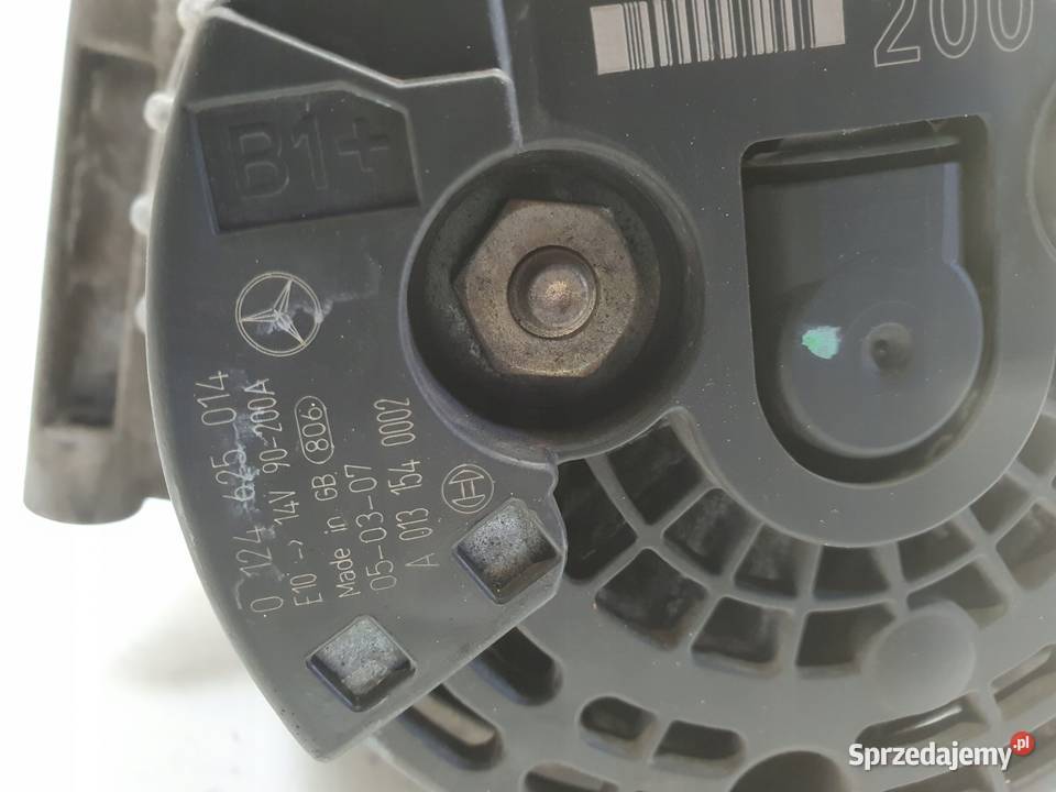 ALTERNATOR Mercedes W211 22 CDI 0124625014 sprzedam