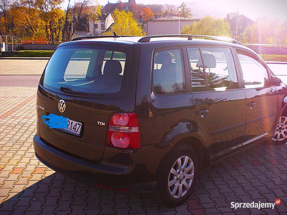 VW Touran 19 TDI 2009r skrzynia 6biegów małopolskie Sucha Beskidzka