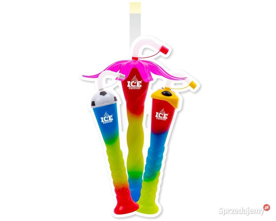 Wobbler reklamowy kielichy SLUSHY GRANITA SORBET świętokrzyskie