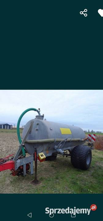 Beczkowóz beczka wóz asenizacyjny nieuszkodzony Tyszowce sprzedam