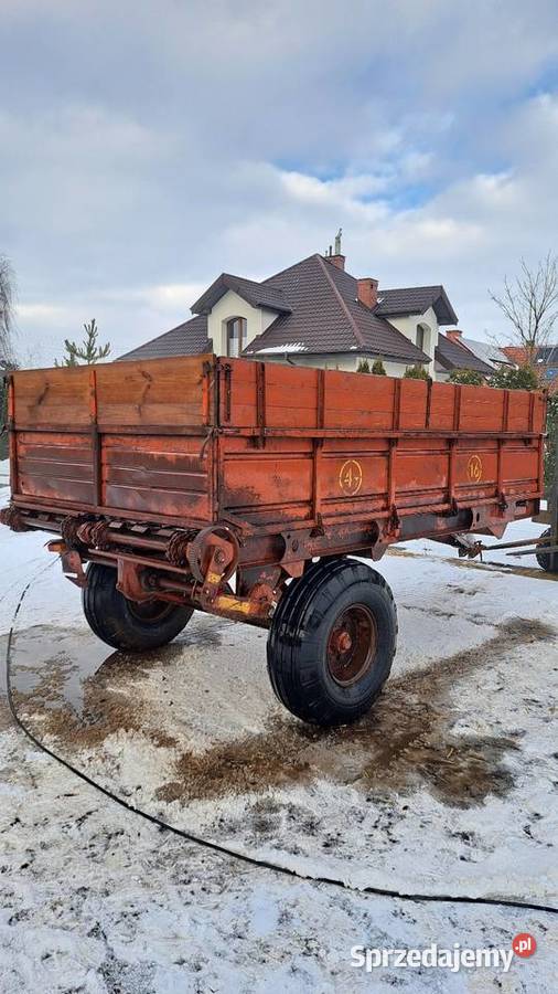 Rozrzutnik obornika 4ton ruski oryginał okazja Parczew