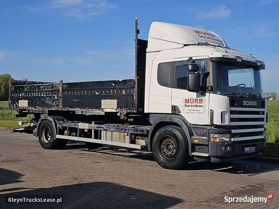 Scania P114380 4X2 GERMAN TRUCK system BDF 2004 pomorskie