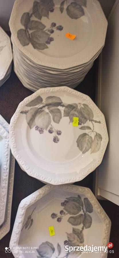 Talerzyk śniadanie Jeżyna Rosenthal Maria Gdańsk