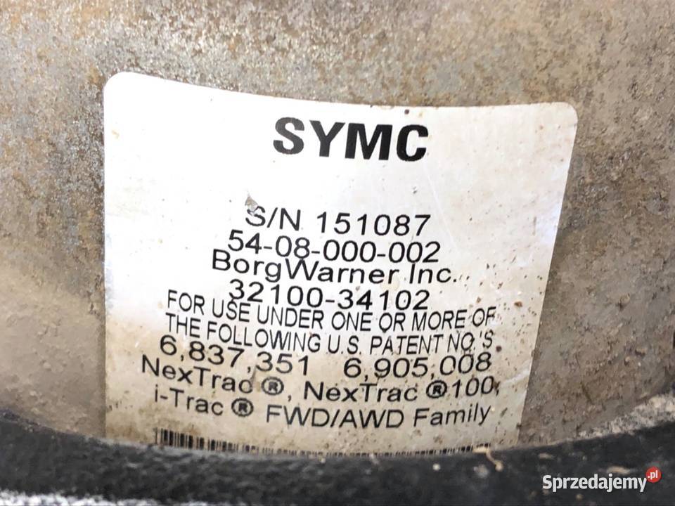 MOST DYFER TYŁ SSANGYONG TIVOLI 3210034102 15 sprzedam