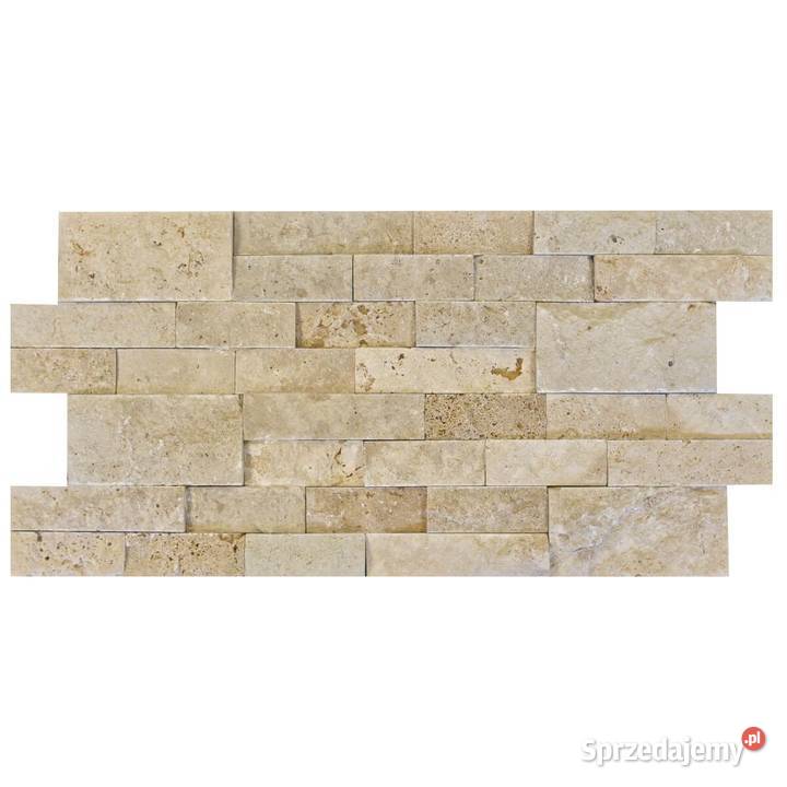 Panel kamienny trawertyn Classic łupany małopolskie Kraków