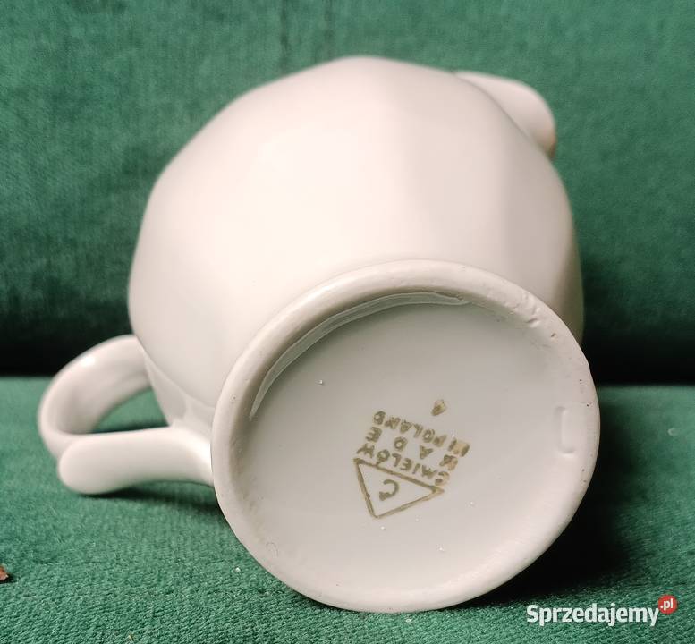 Ćmielów stary porcelanowy mlecznik Zbylitowska Góra