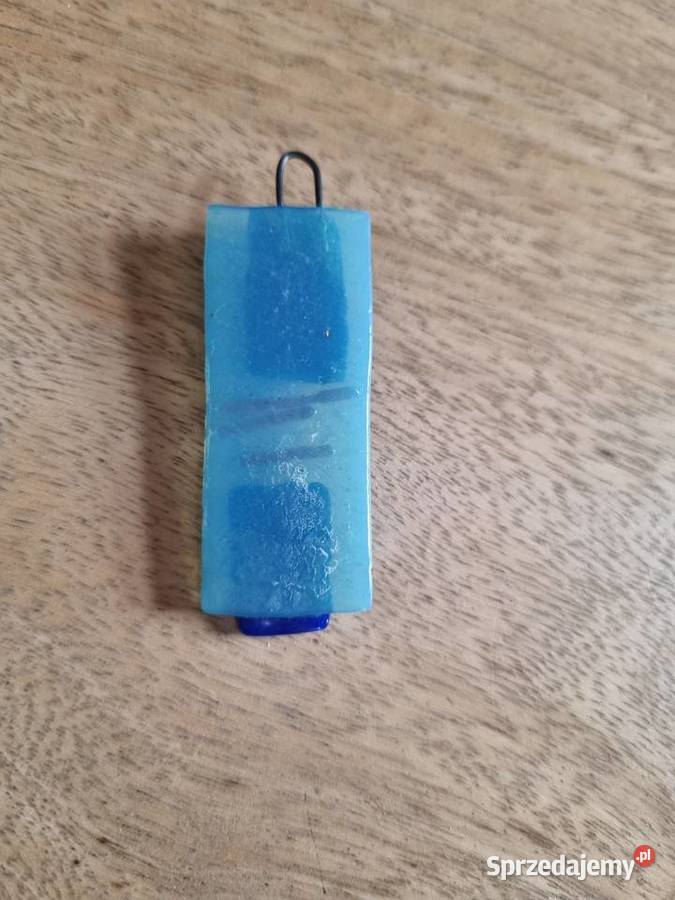 Szklany wisiorek zawieszka Nowy Naszyjniki Warszawa