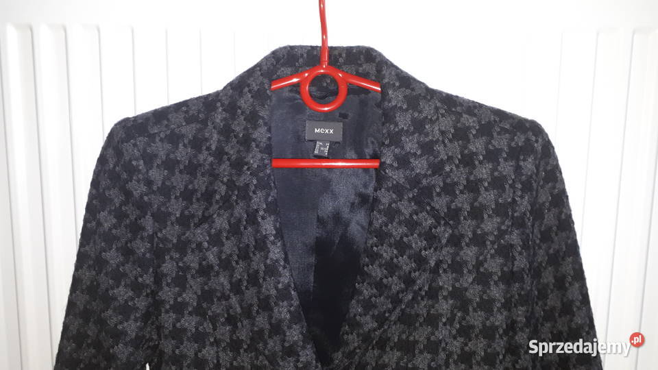 Żakiet marynarka Mexx S36 wełna pepitka Rozmiar 34(XS) mazowieckie