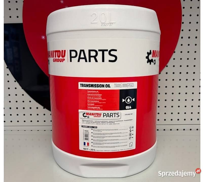 Olej Przekładniowy MANITOU GL4 PREMIUM 20L podlaskie sprzedam