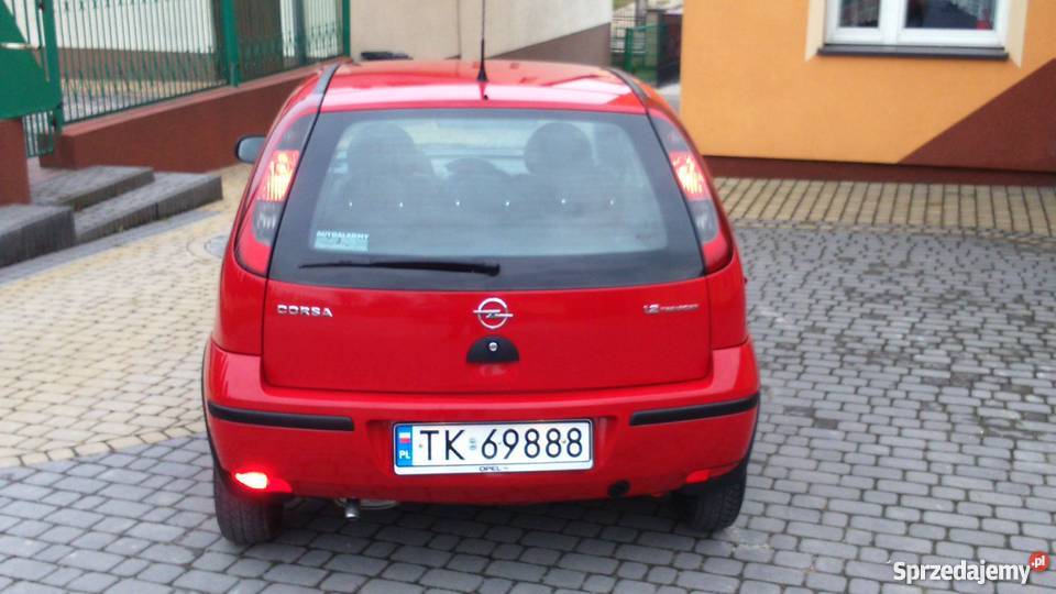 opel corsa c 12 benzyna gaz 170277km